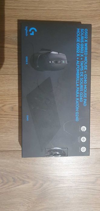 Mysz Logitech G502 X + podkładka G240
