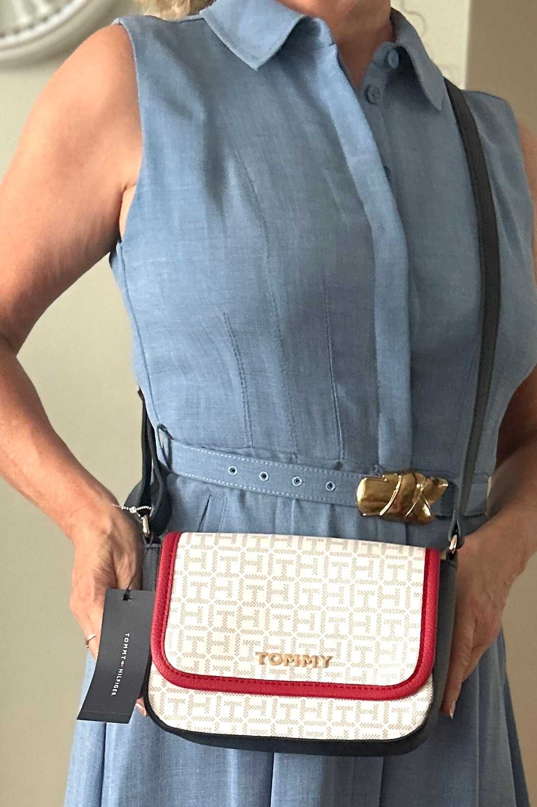 Tommy Hilfiger torebka z klapka