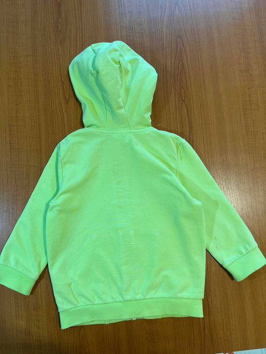 bluza na zamek dla dziewczynki