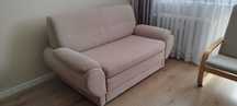 Sofa rozkładana z fotelem