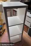 Kallax 1x3 ikea regał