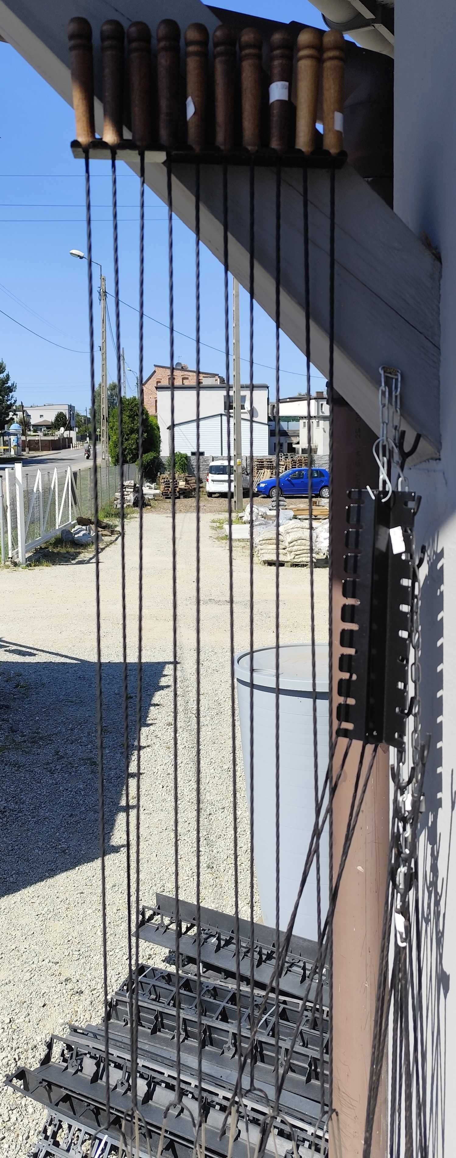 KIJ KIJEK nierdzewne końce WIDEŁKI na ognisko grill