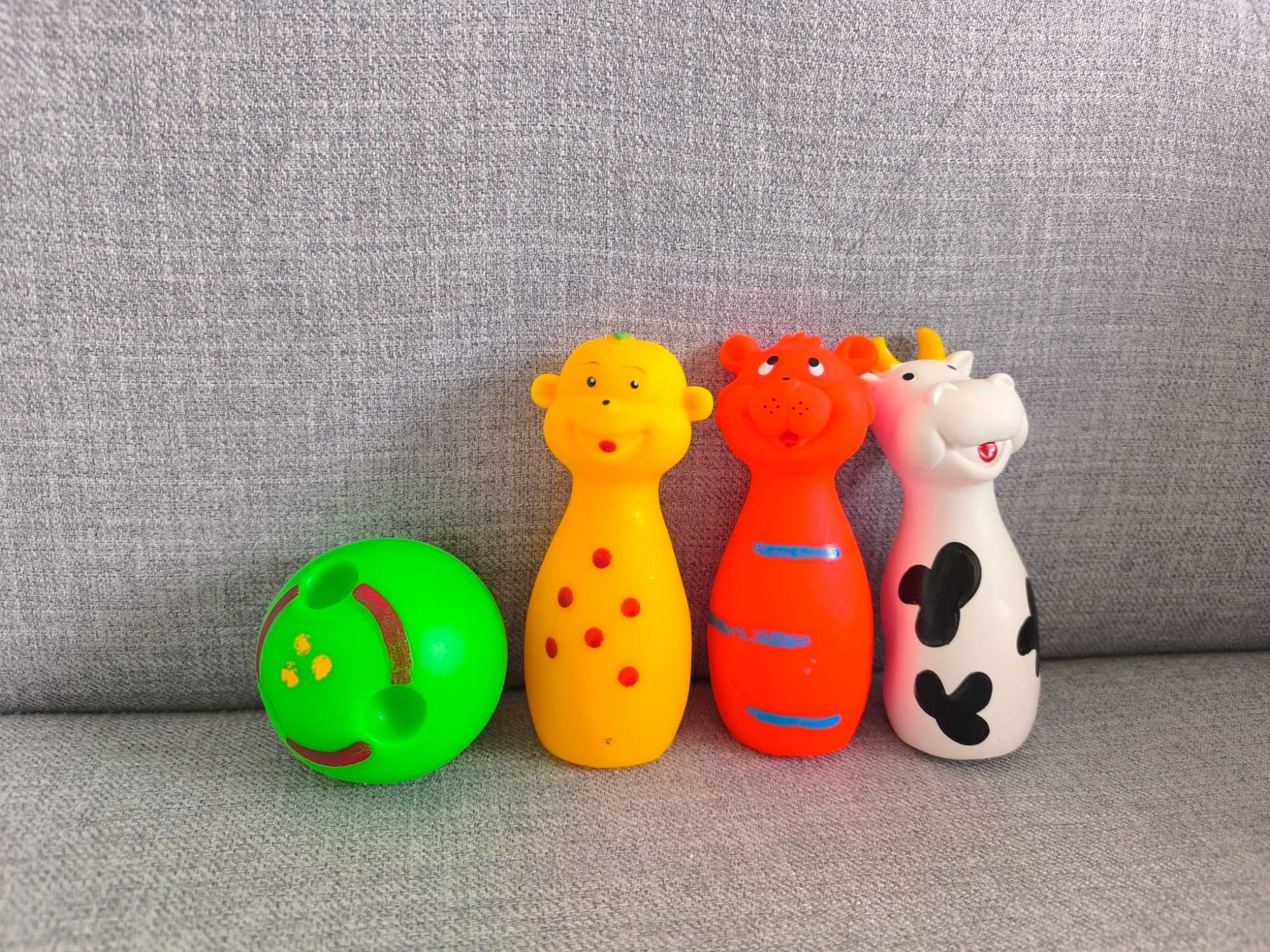 Gumowe kręgle dla niemowląt Hencz Toys
