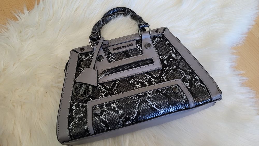 Nowa torebka River Island wężowa