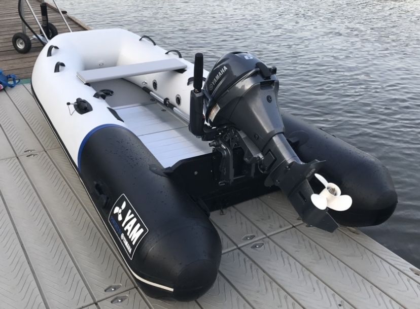Ponton Yamaha 310s z silnikiem Yam B6hp.Gwarancja fabryczna do 2027.