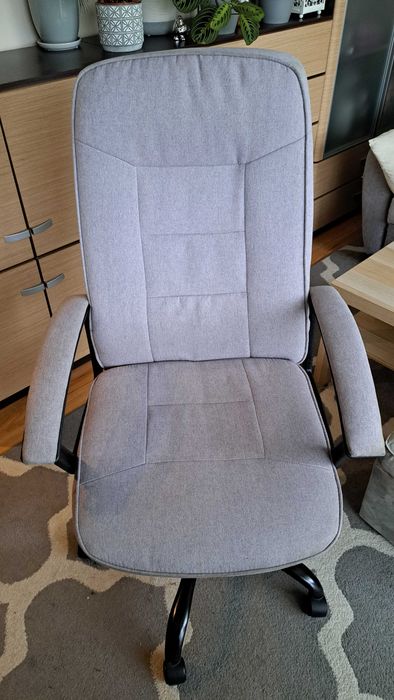 Krzesło biurowe SKODSBORG szare, Jysk