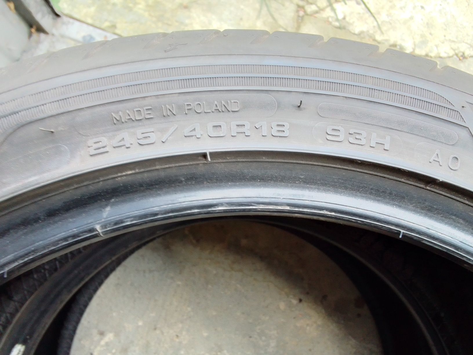 2 Opony letnie 245/40r18 GOODYEAR