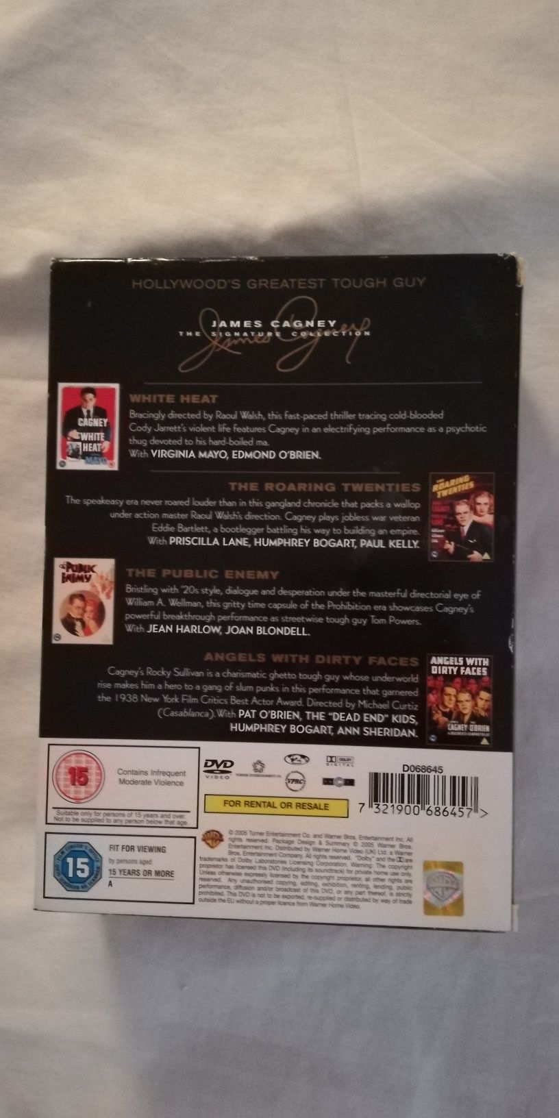 Pack James Cagney em dvd (portes grátis)