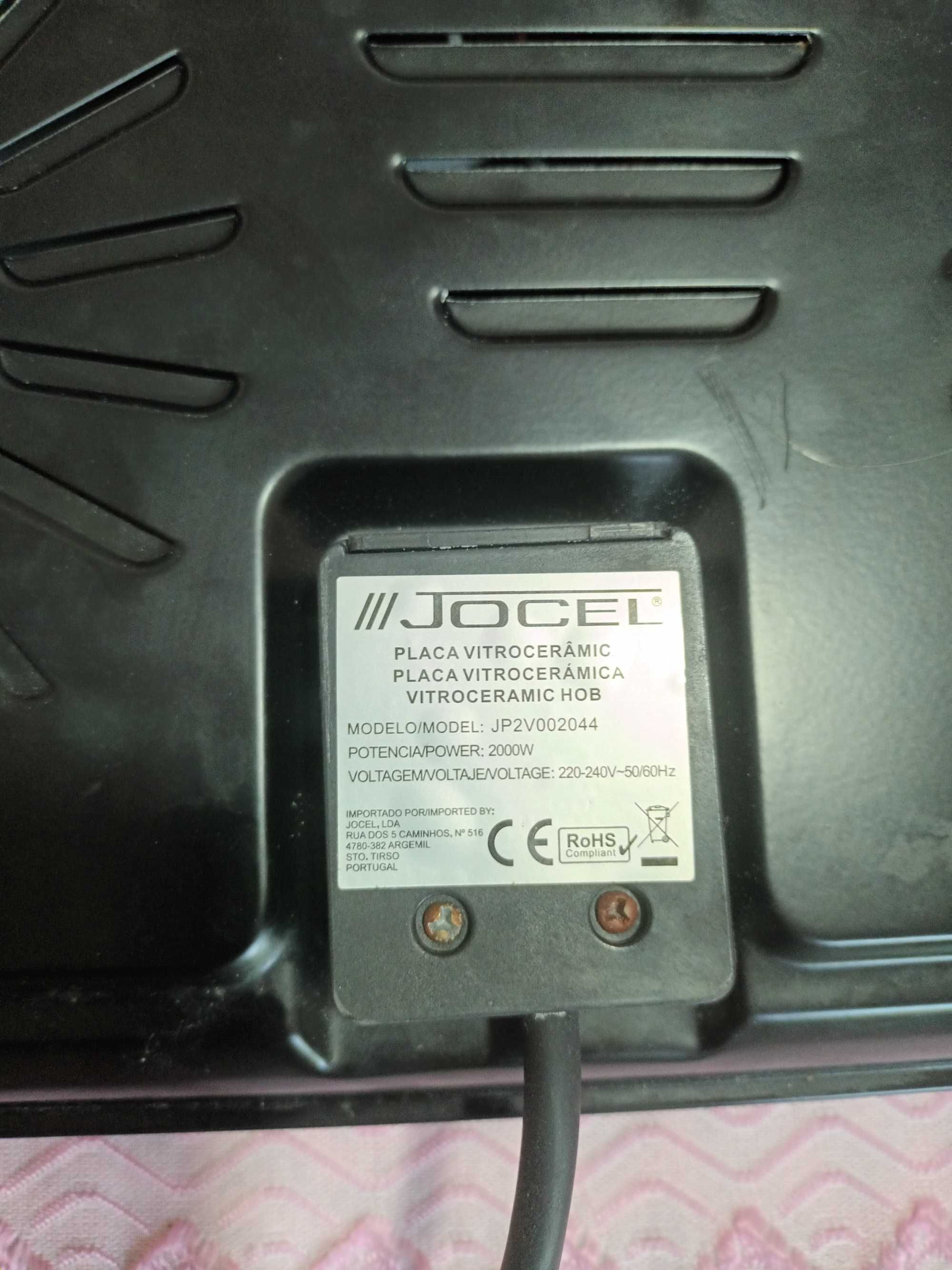 Placa eletrica JOCEL 3 anos