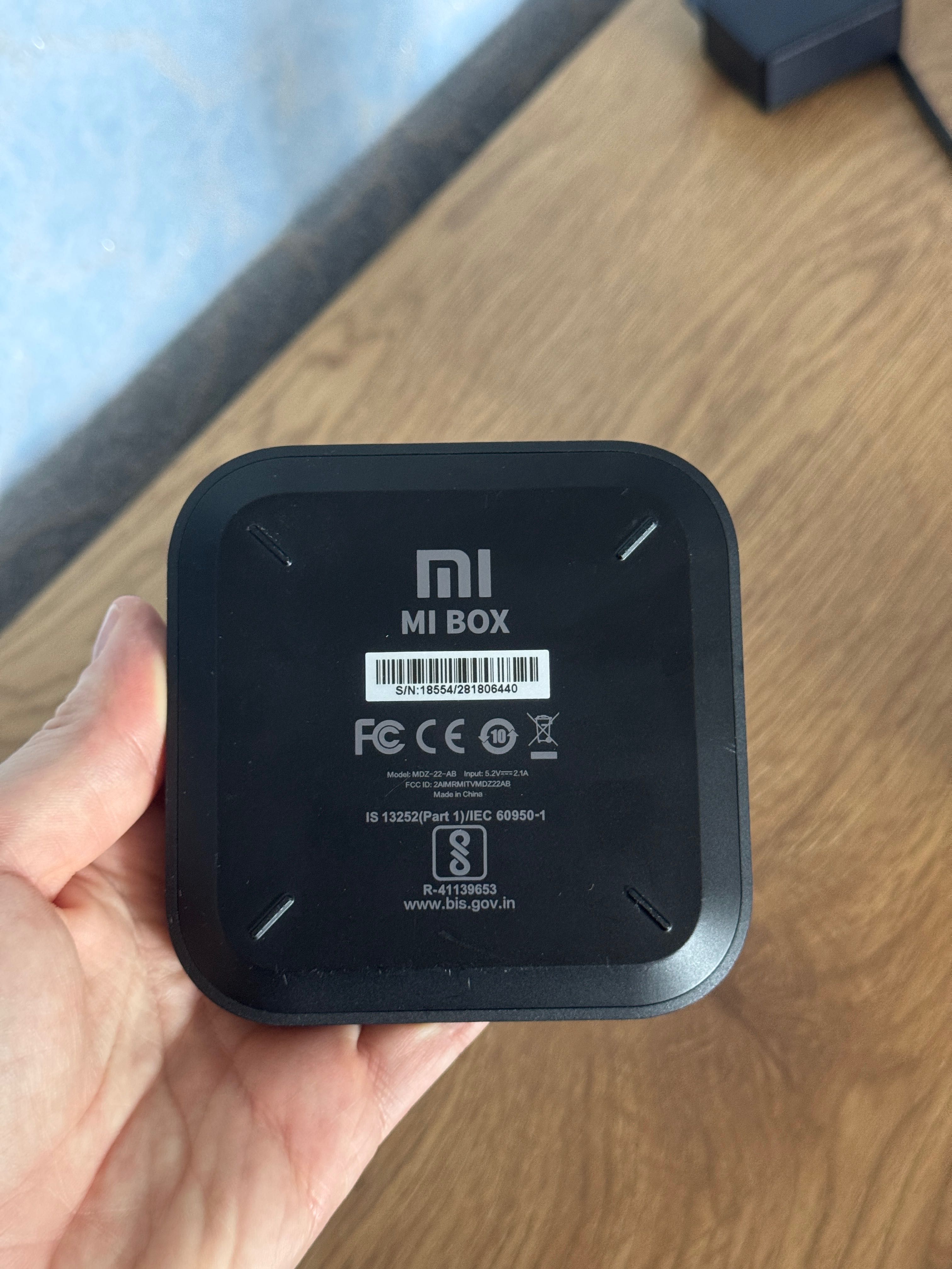 Приставка Smart TV Xiaomi Mi Box s
