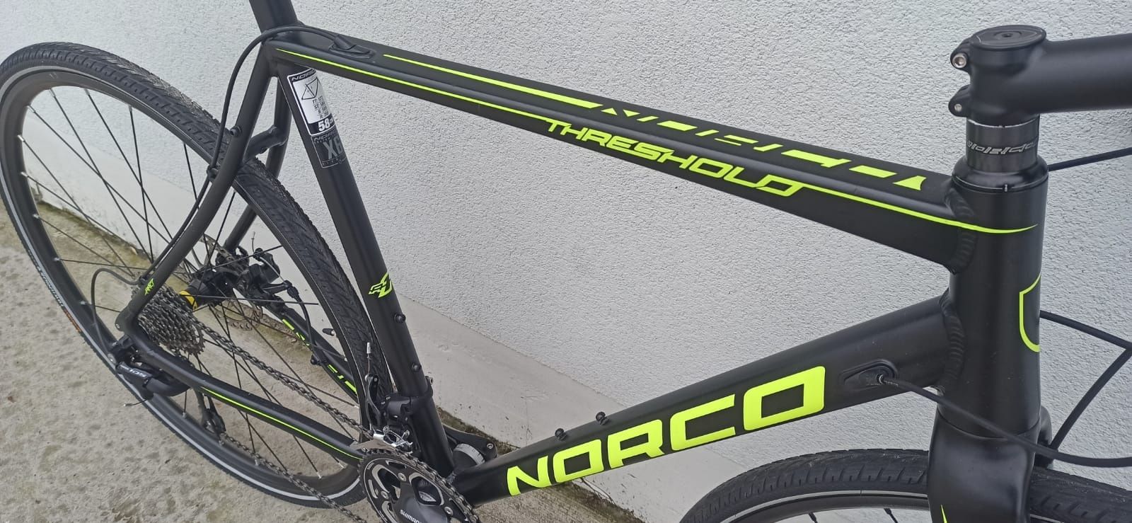 NORCO THRESHOLD A1 (przełaj/gravel), Shimano(sztywna oś), Rozmiar 58