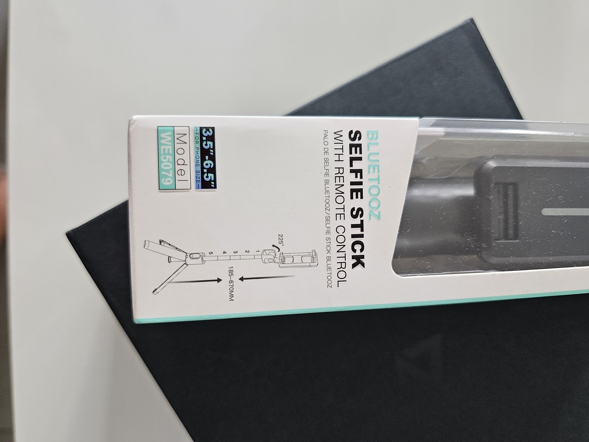 Stojący selfie stick na Bluetooth pilot statywy
