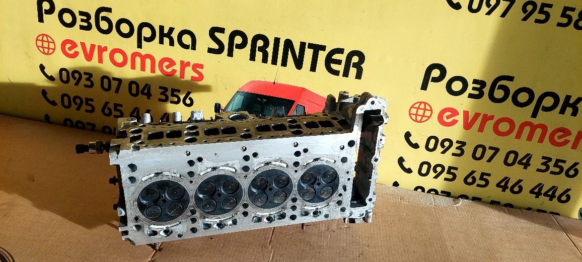 ГБЦ головка om 651 mercedes Sprinter w906 w907 w211 w212 vito w639