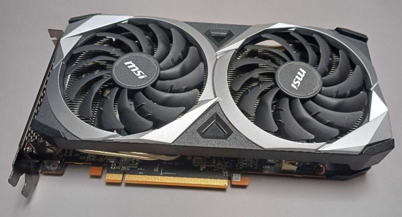Karta graf. MSI RX 6600 8GB GDDR6 Mech 2X w idealnym stanie! + gratis!