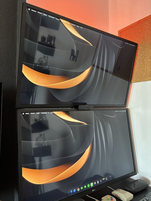 2 LG 32MP60G-B Monitor Gaming UltraGear FHD de 32 polegadas