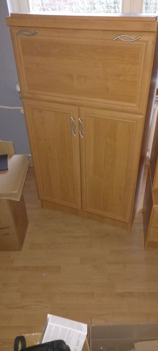 Meble Zestaw mebli szafa komoda barek