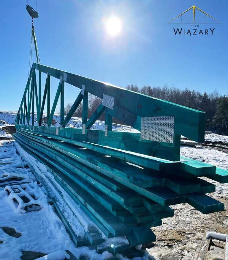 Gotowe wiązary dachowe. Projektowanie, produkcja, montaż!