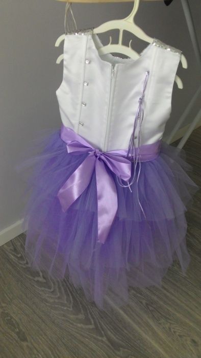 Плаття святкове фіолетове