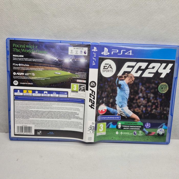 FC 24 Playstation 4 PS4 polski komentator; Komis Jasło Igielna