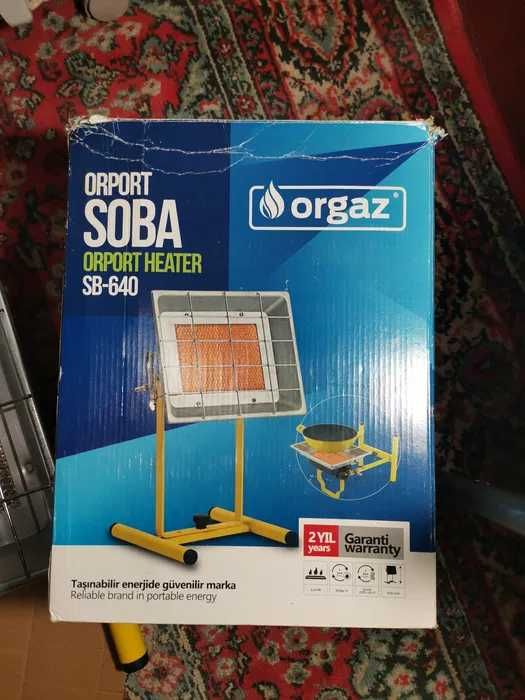 Обігрівач газовий Orgaz /Газовый обогреватель Orgaz/Плита газова