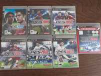 Jogos PlayStation 3 PES de 2008 a 2014 com manuais originais