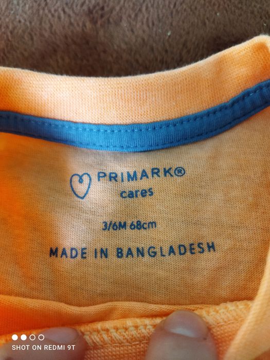 Bluzka koszulka niemowlęca rozmiar 68 Primark