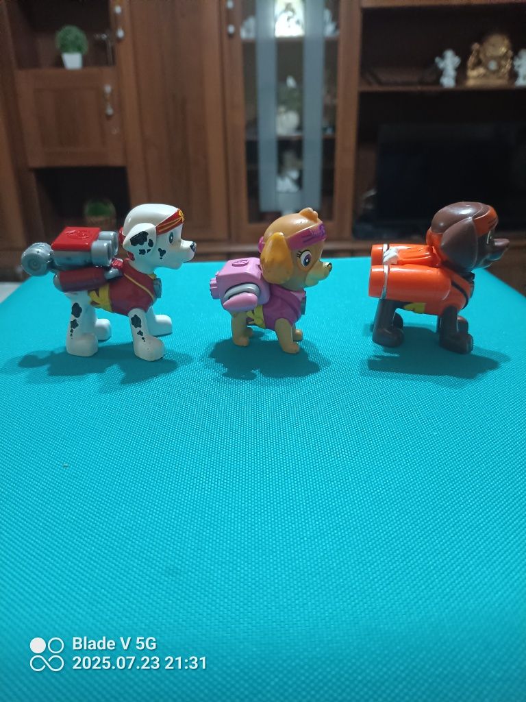 Figurki psiego patrolu karateków