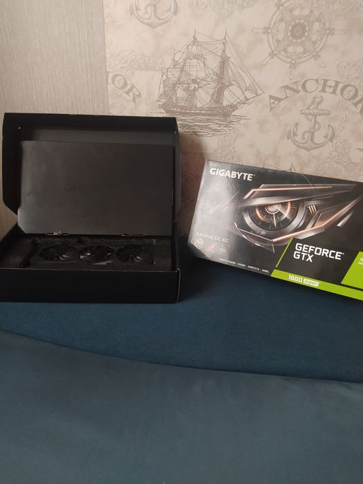 Продам видеокарта gtx 1660 super 6gb