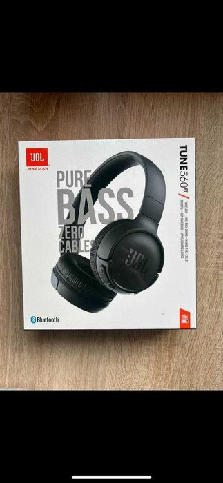 Навушники JBL TUNE 560 BT Black