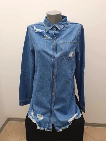 Damska koszula jeansowa roz.M,L,XL