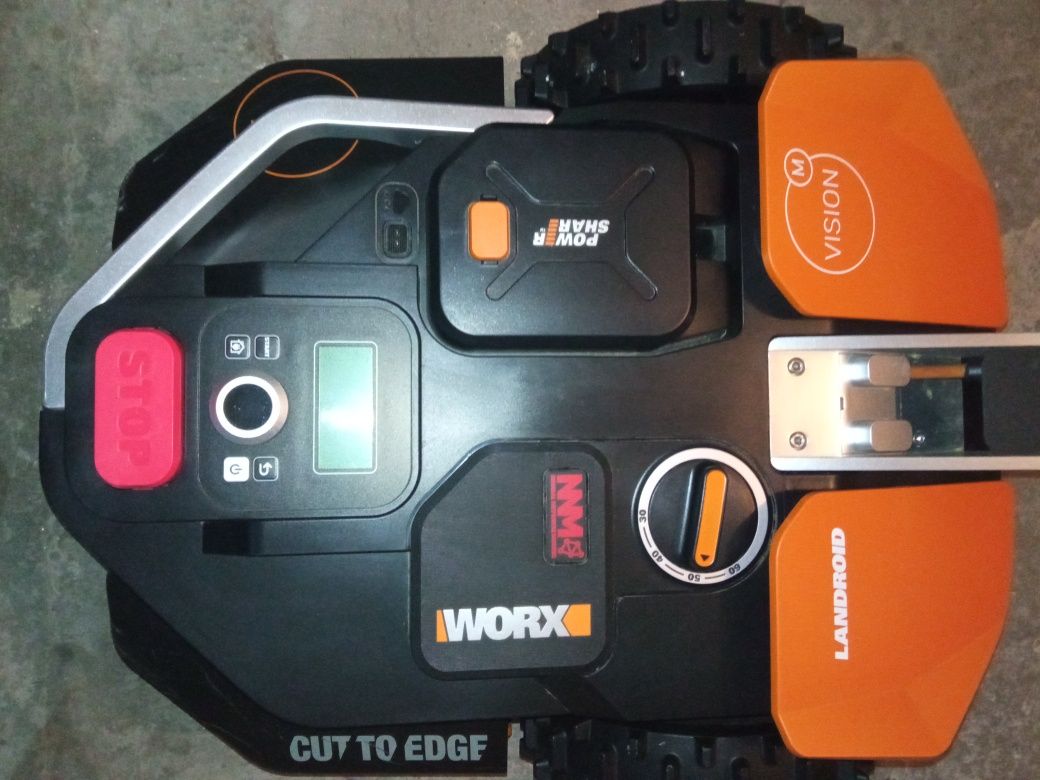 Robot koszący Worx Landroid Vision M600 WR206E LCD IPX5 Cięcie po kraw