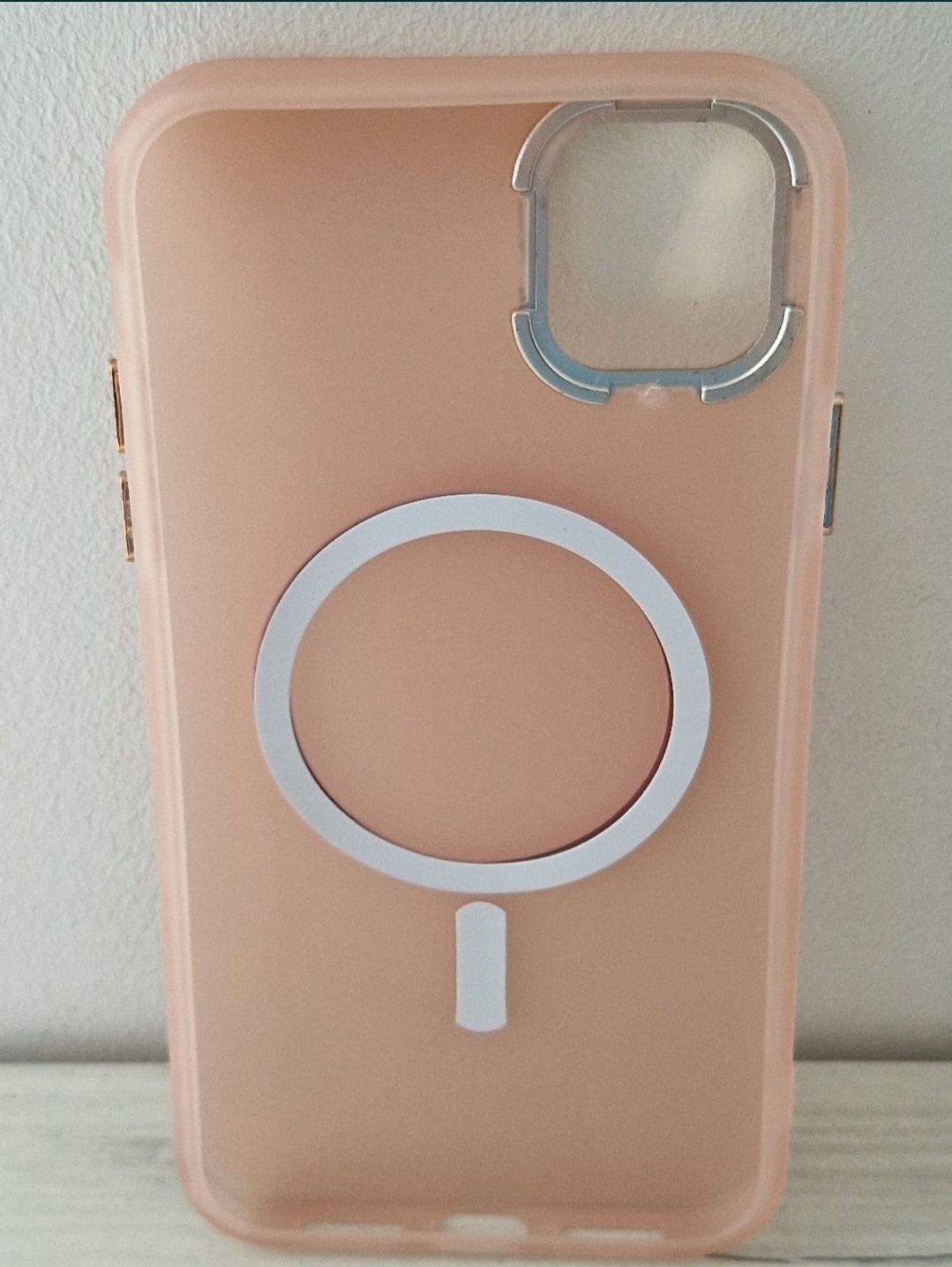 Magnetic Frosted Case do Iphone 13 Pro Max Różowy