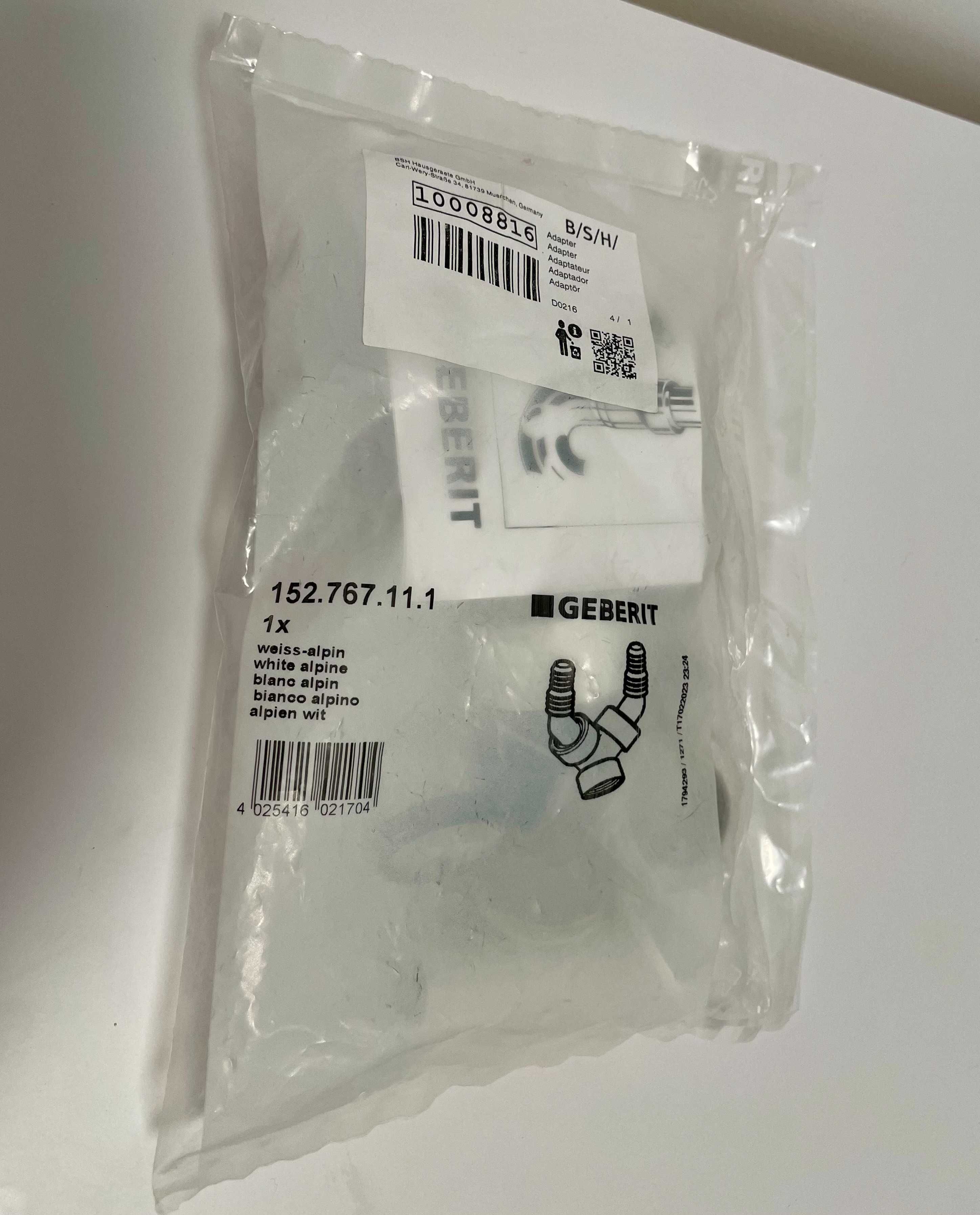 NOWY adapter odpływowy łącznik do pralki i suszarki BOSCH Geberit