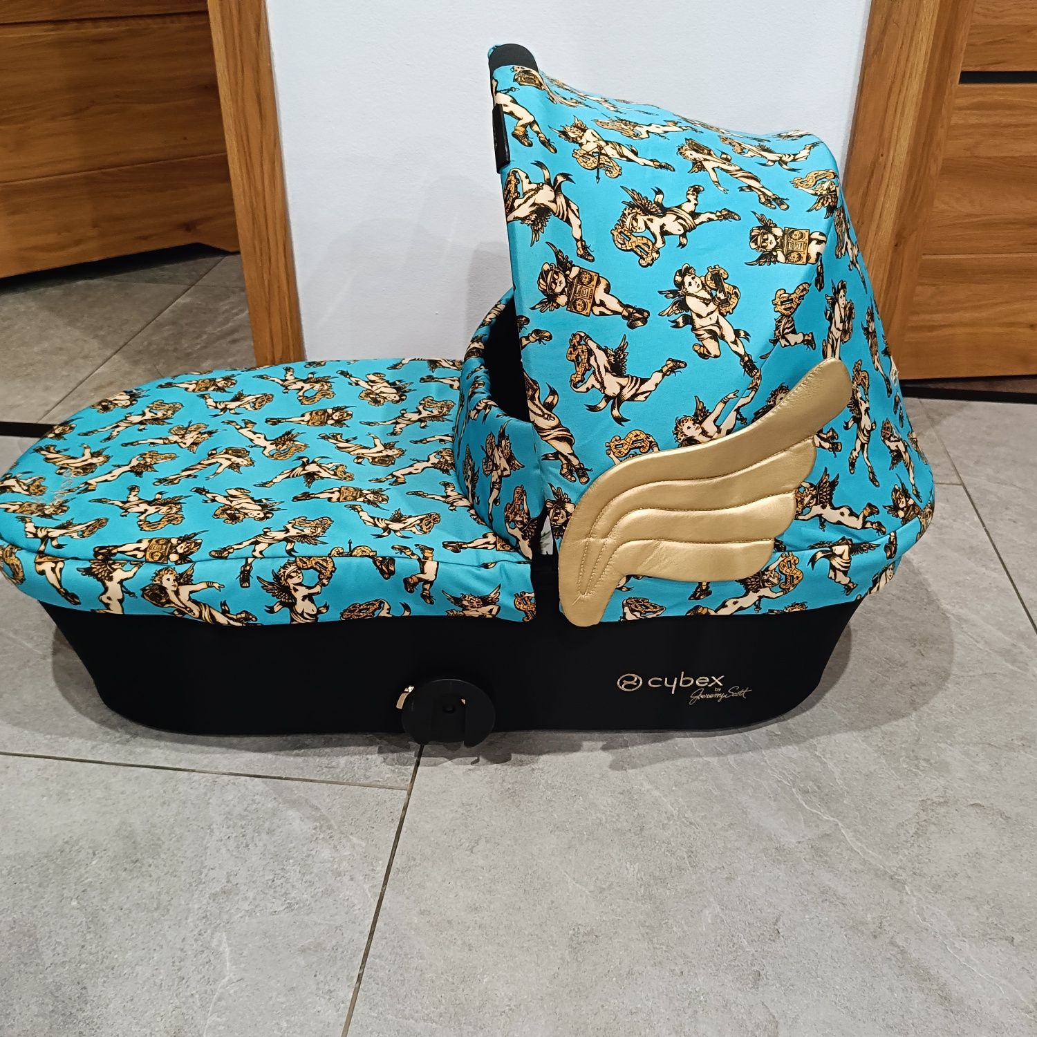 Gondola cybex mios Jeremy Scott Cherub Blue