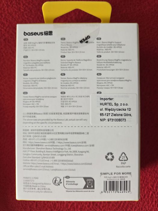 Uchwyt magnetyczny magsafe Pro