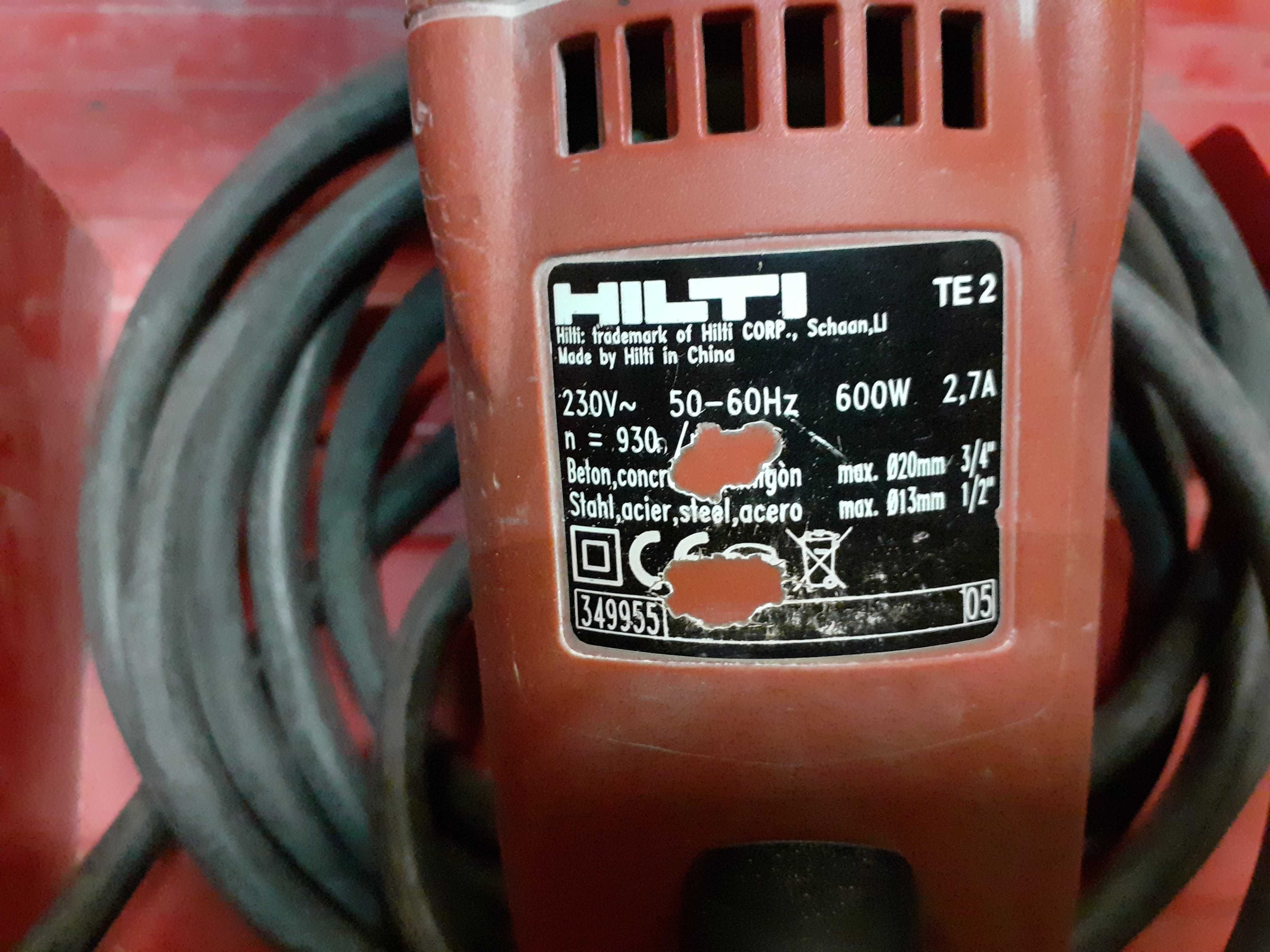 Hilti te2 młotowiertarka