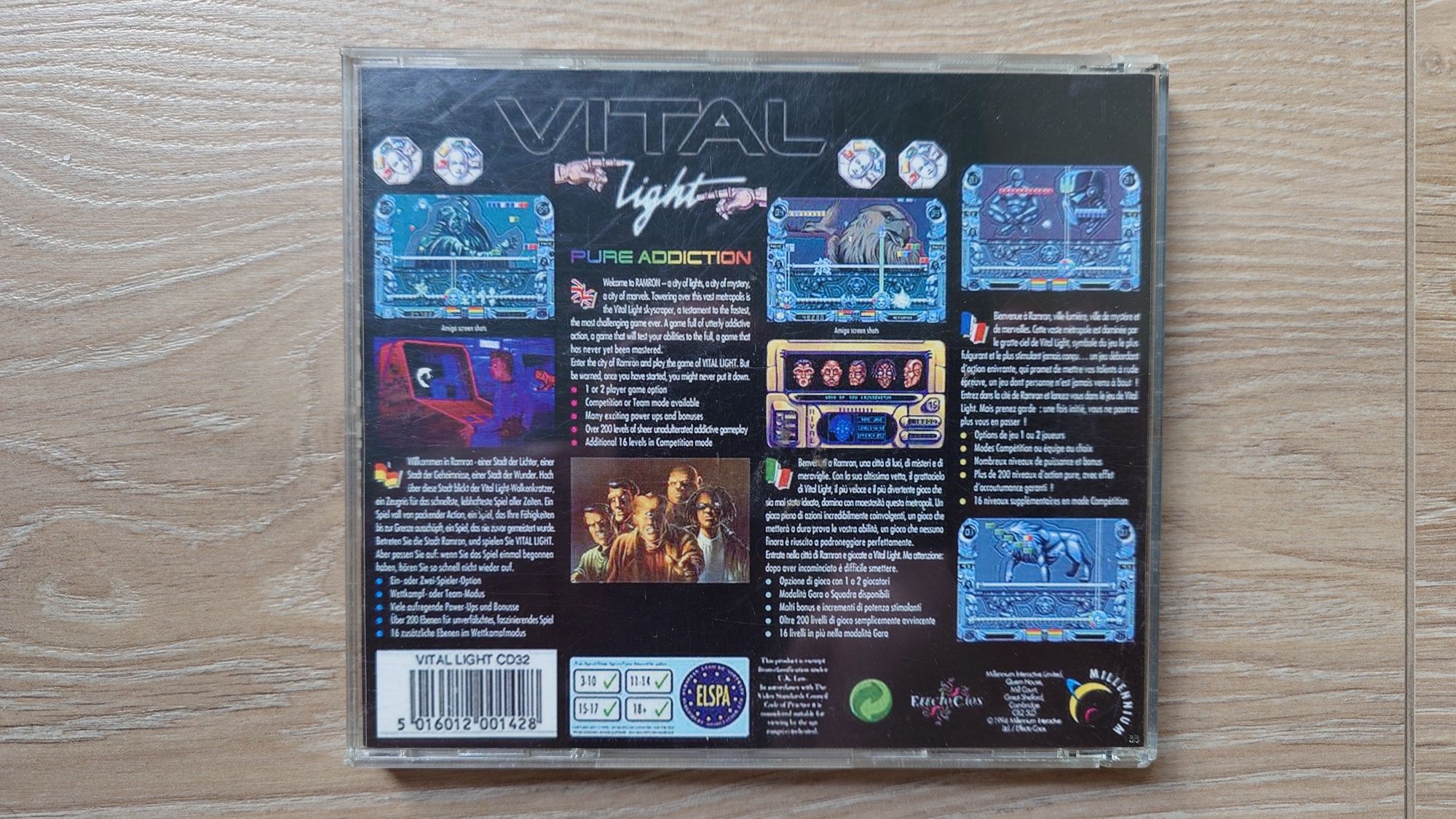 Vital Light - gra dla Amiga CD32