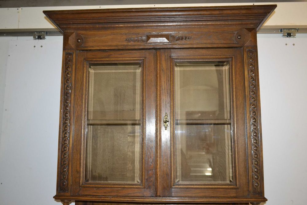 kredens eklektyczny .1910 . dąb