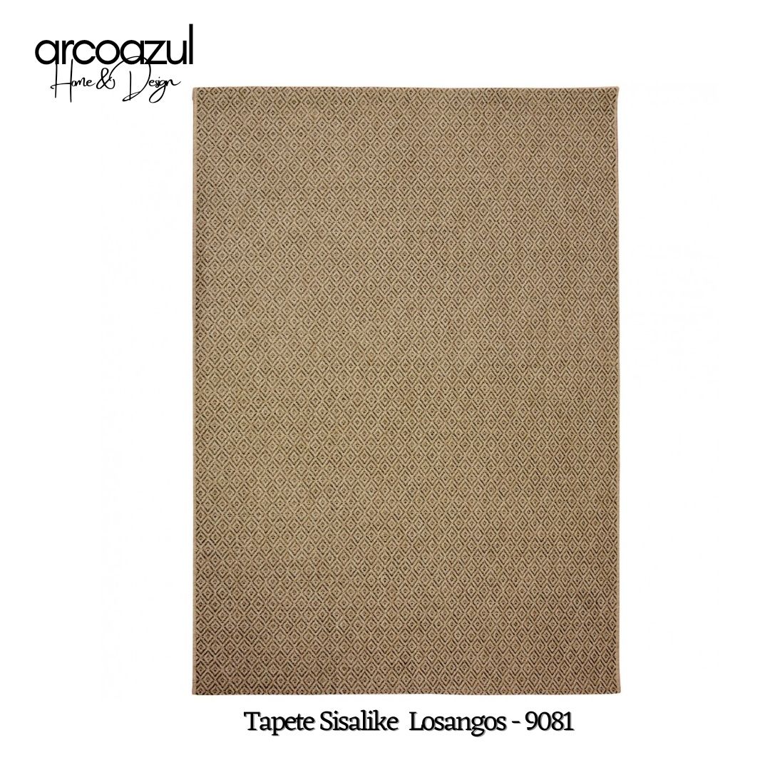 Tapete Sisalike - Tipo sisal - Interior e Exterior By Arcoazul