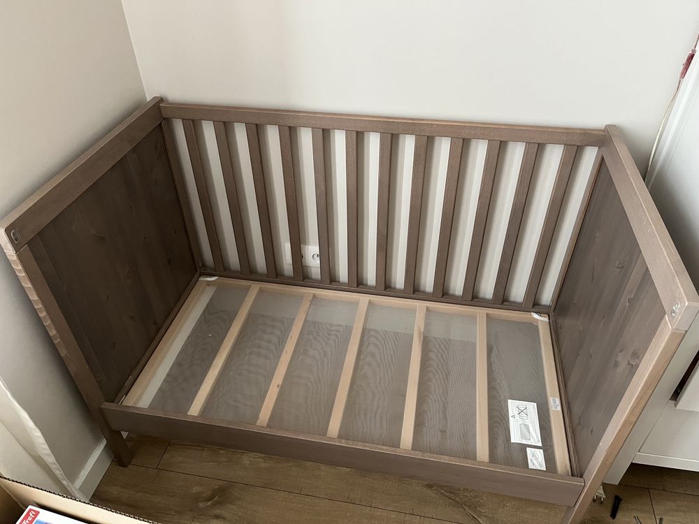 Łóżko łóżeczko dziecięce 120x60 cm SUNDVIK Ikea