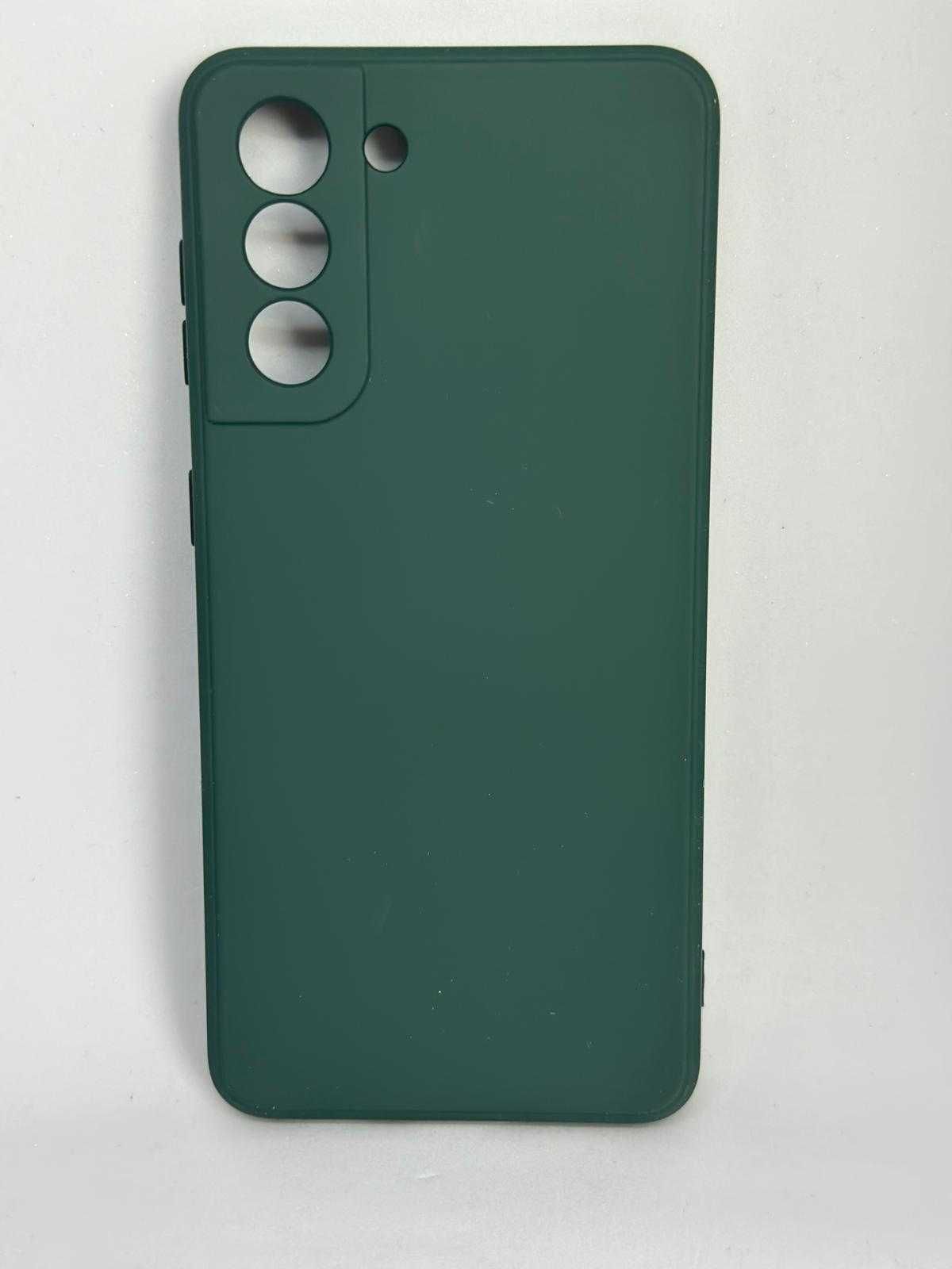 Samsung S21 Obudowa Etui Case Silikonowy Zielony kod 860