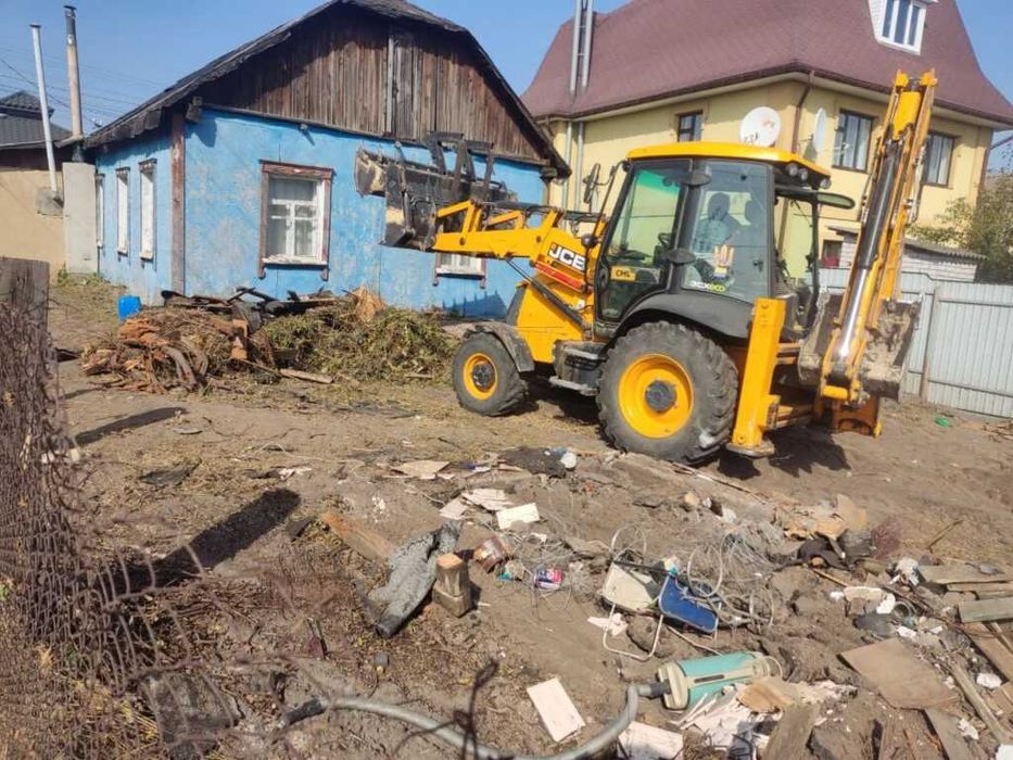 Снос разборка старых домов • Демонтаж перегородок, Розчистка територий