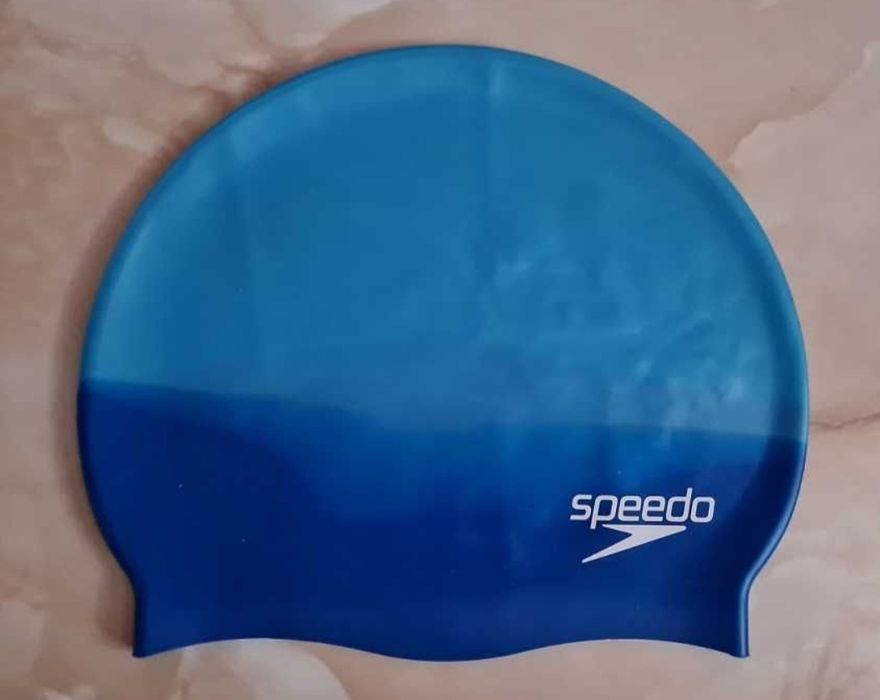 NOWY Czepek pływacki SPEEDO unisex silikonowy/niebieski
