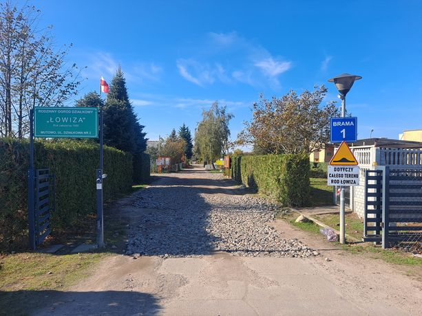 Urokliwa działka ROD Łowiza