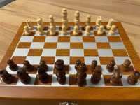 Подарочный набор 2 в 1 Фляга с рюмками/шахматы