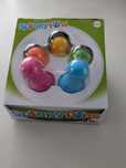 FAT BRAIN Toys spinny pins sorter wańka wstańka kręgle