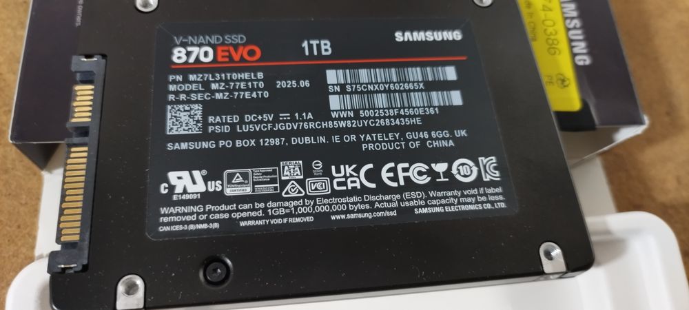 Ssd Samsung 870evo 1 Tb