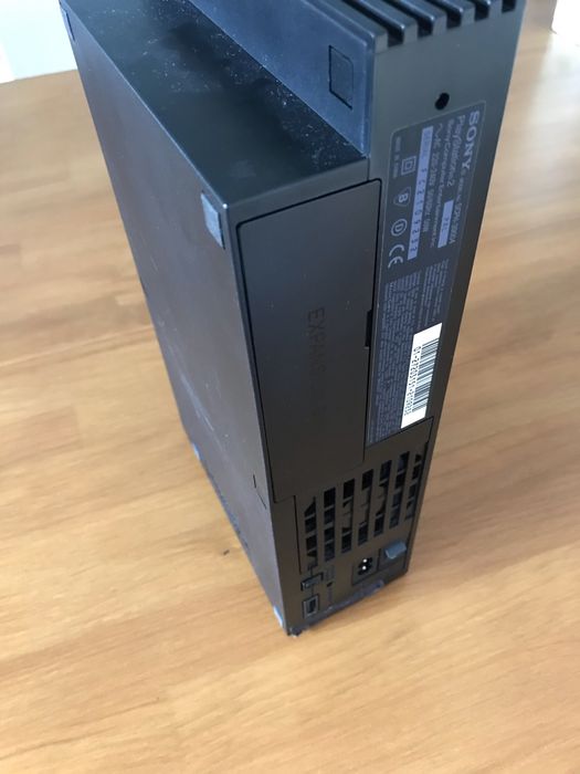 PS2 fat + comando + jogos