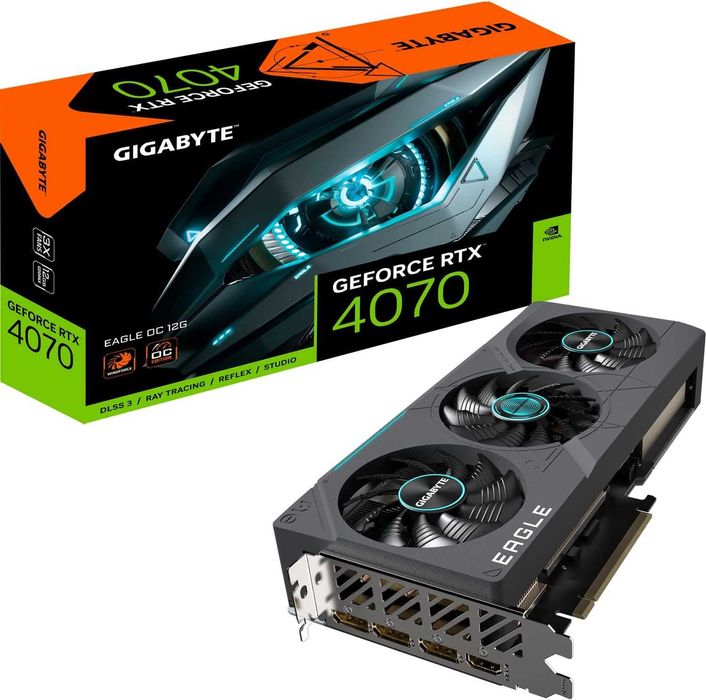 Gigabyte Rtx 4070 Oc Eagle GV-N4070EAGLE OC-12GD Karta Graficzna,NOWY
