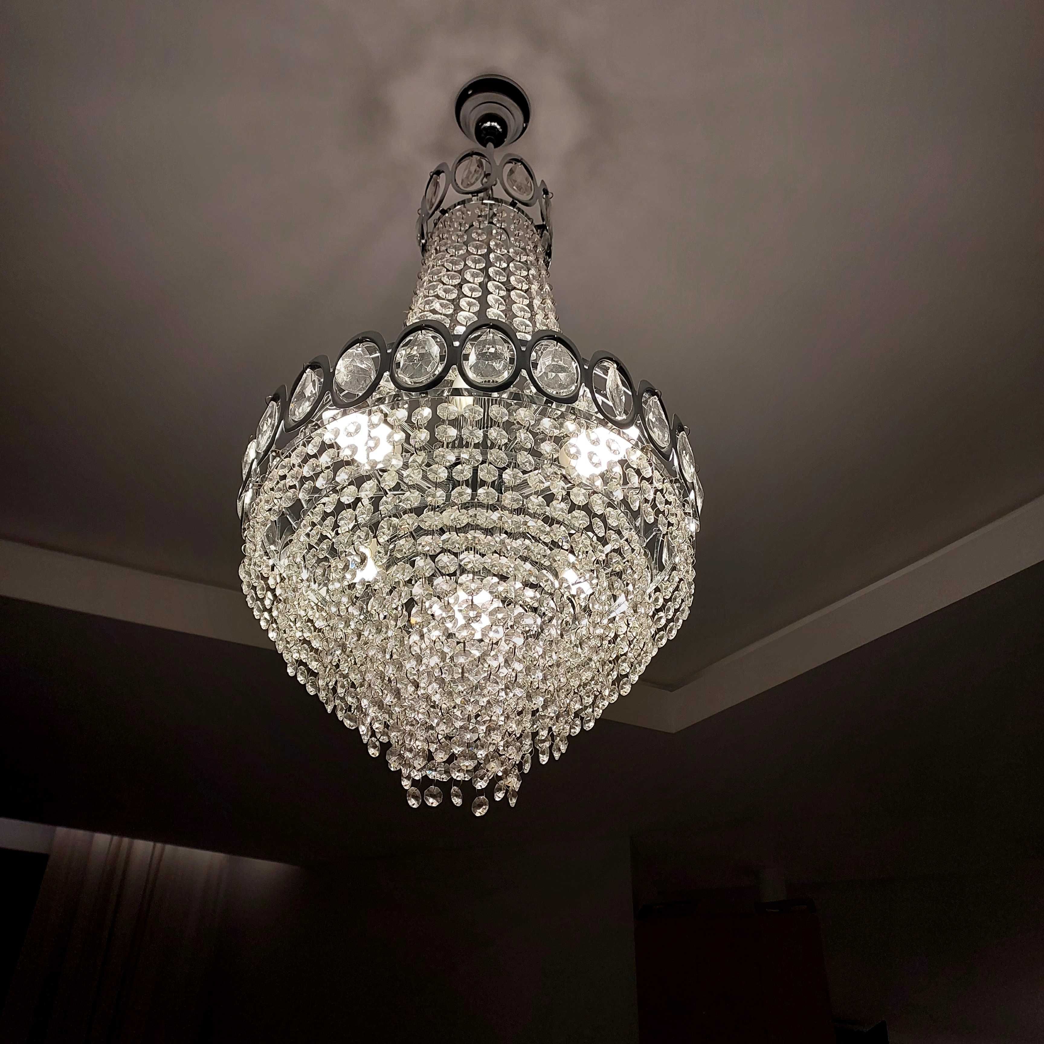 Lampa sufitowa glamour